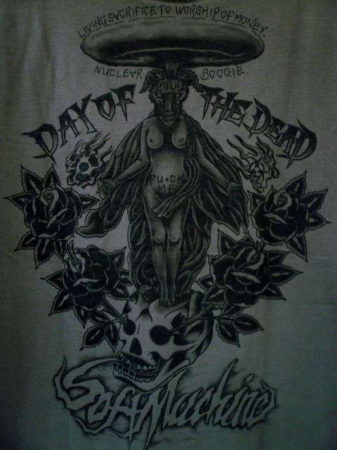 SOFTMACHINE×DAY OF THE DEAD BAPHOMET-T