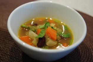 金時豆のカレースープ