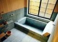 十和田石の浴室